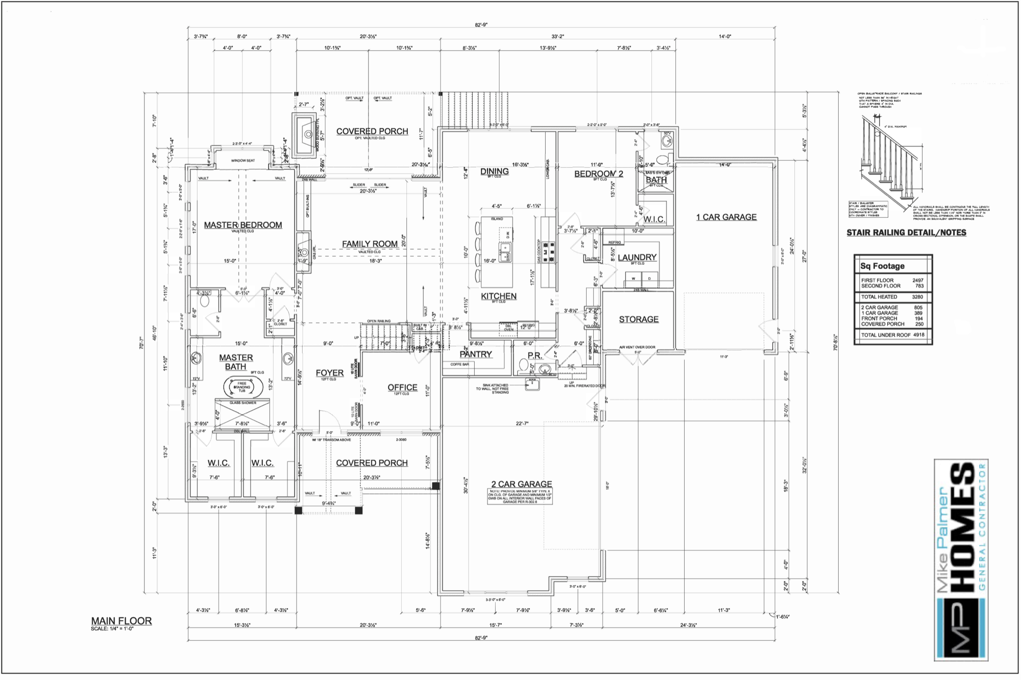 The Bluestone floor plan schematic