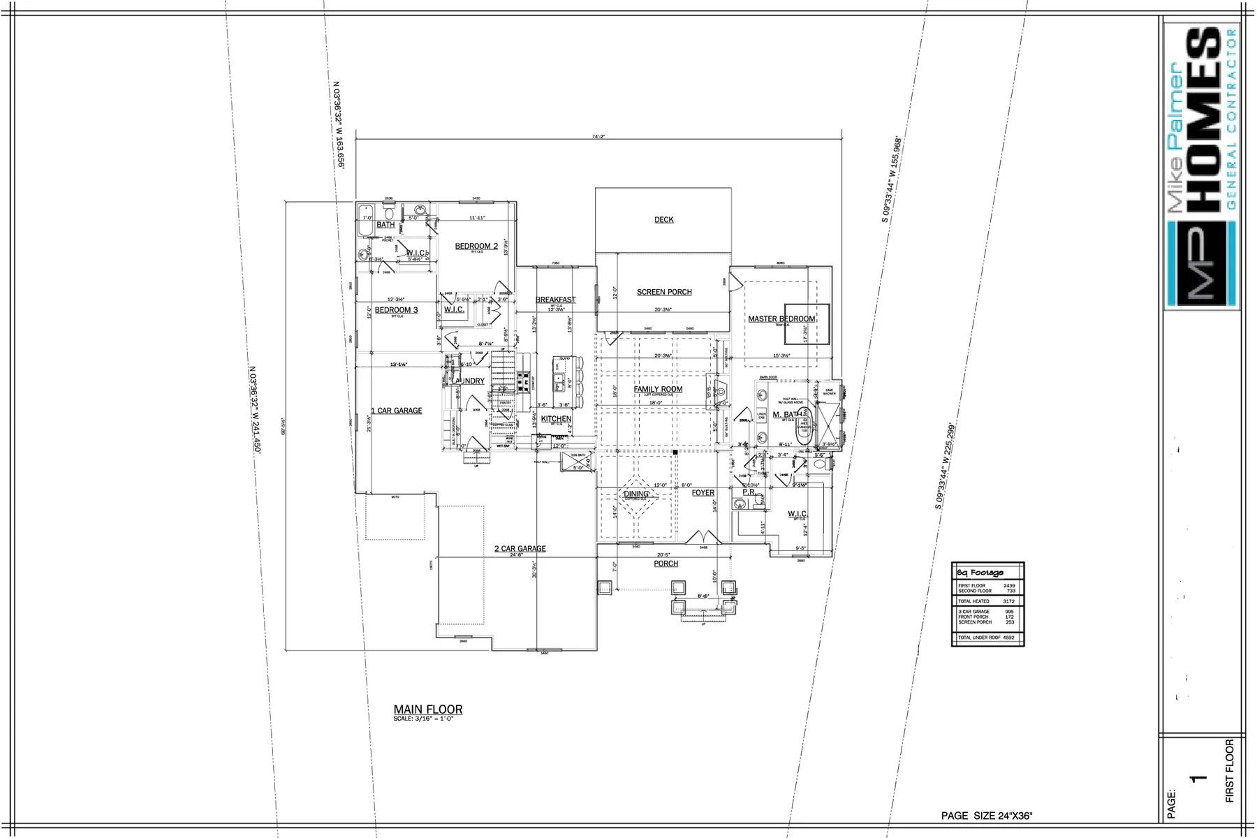 The Brittany floor plan schematic