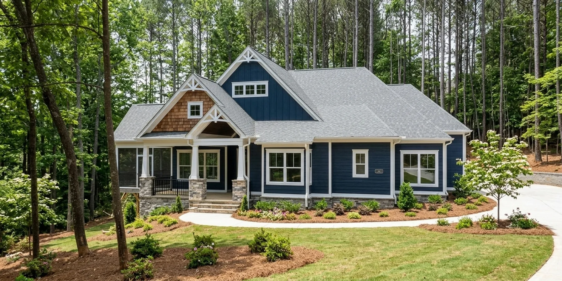 The Casa Monte Lago front elevation