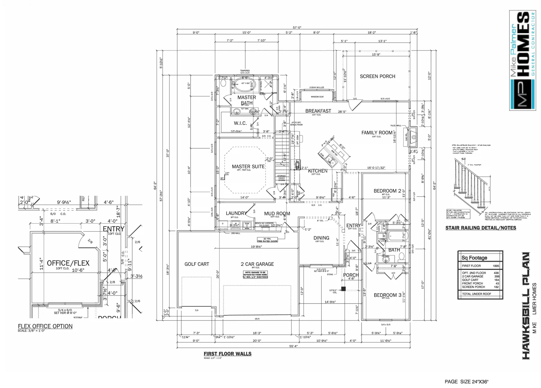 The Hawksbill floor plan schematic