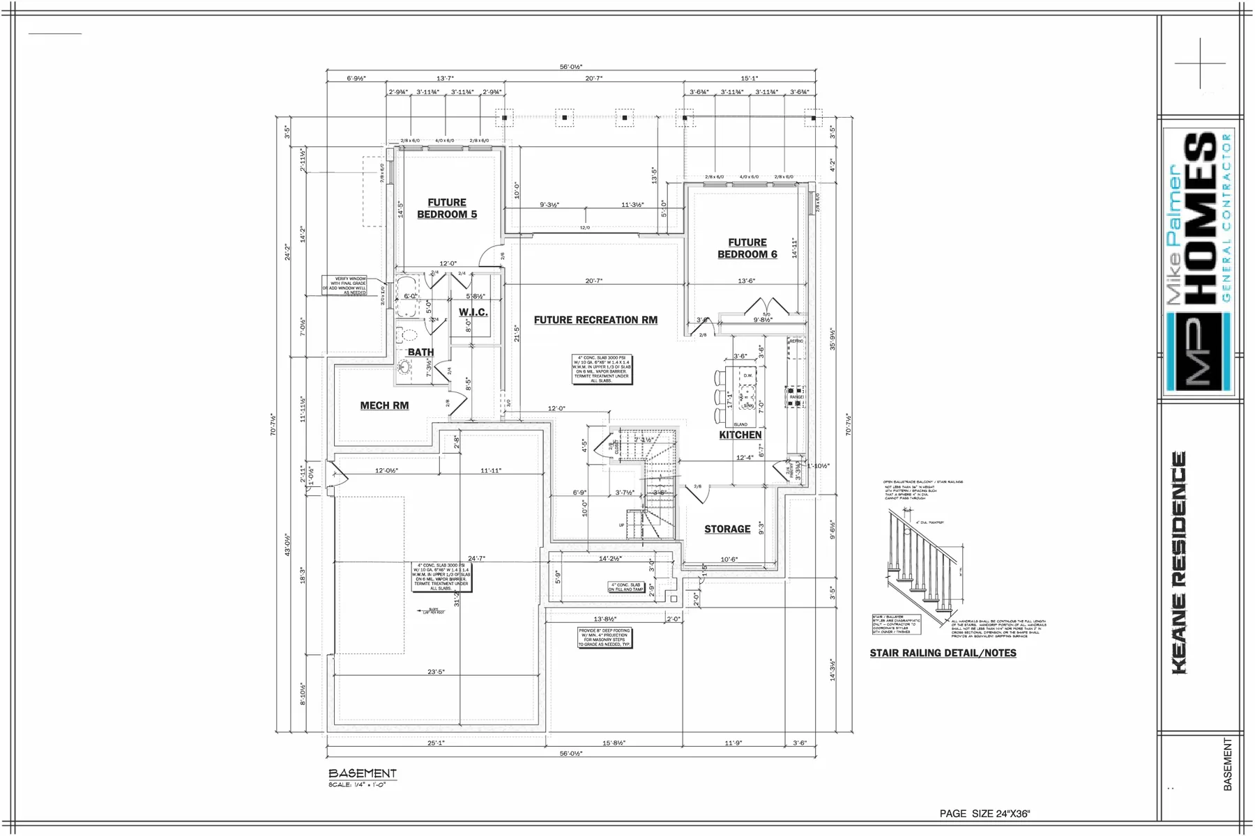 The Keane floor plan schematic