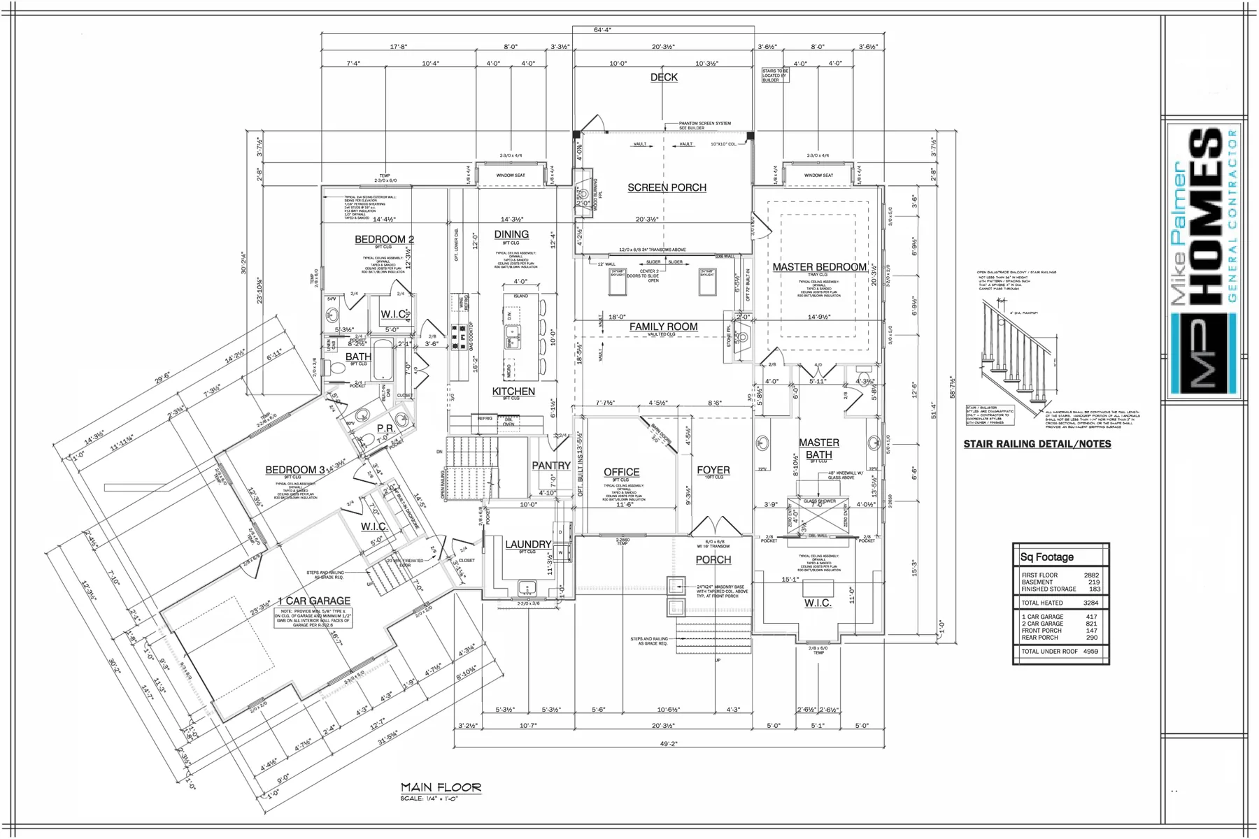 The Mariner floor plan schematic