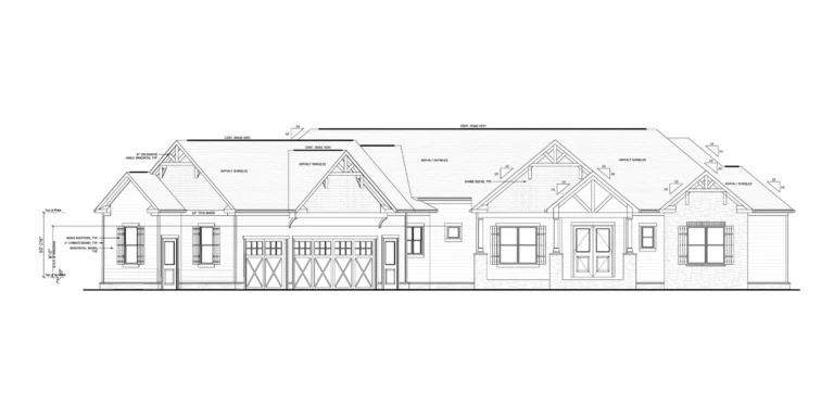 The Maya front elevation
