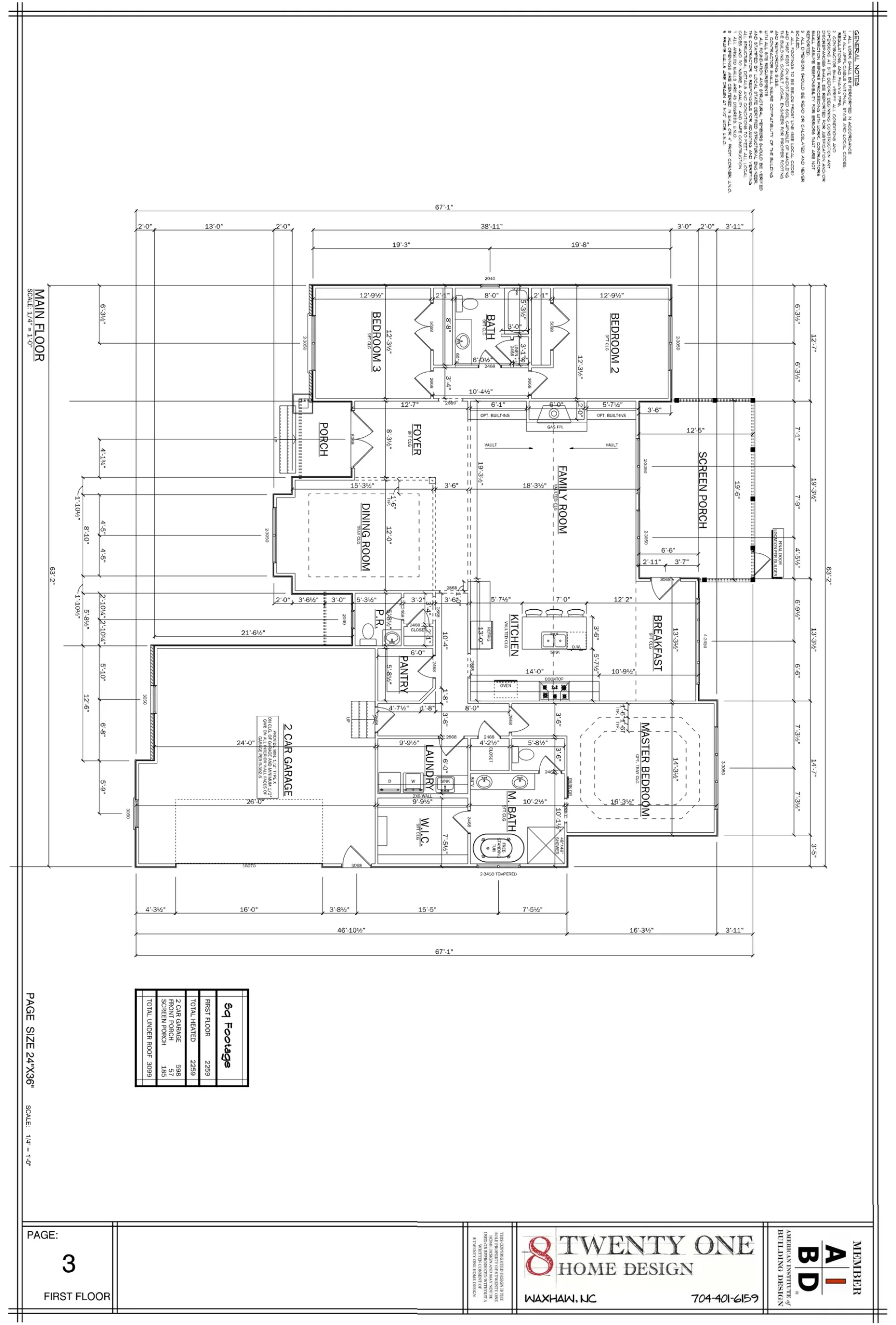 The Tierney floor plan schematic