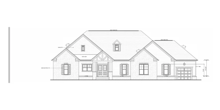 The Tonia front elevation