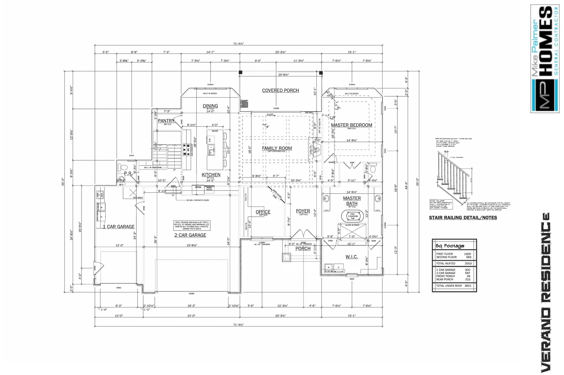 The Verano floor plan schematic