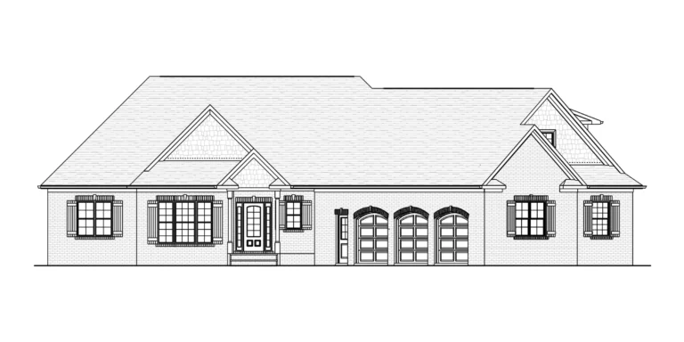 The Whitaker front elevation