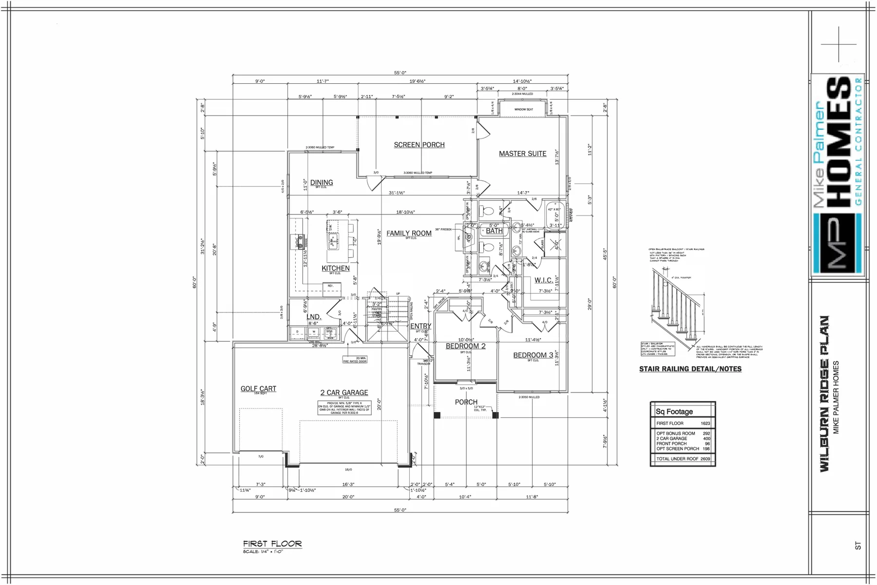 The Wilburn Ridge floor plan schematic